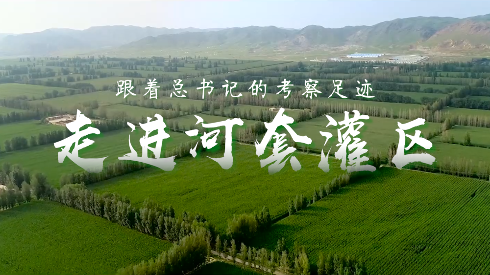 跟著總書(shū)記的考察足跡｜走進(jìn)河套灌區(qū)